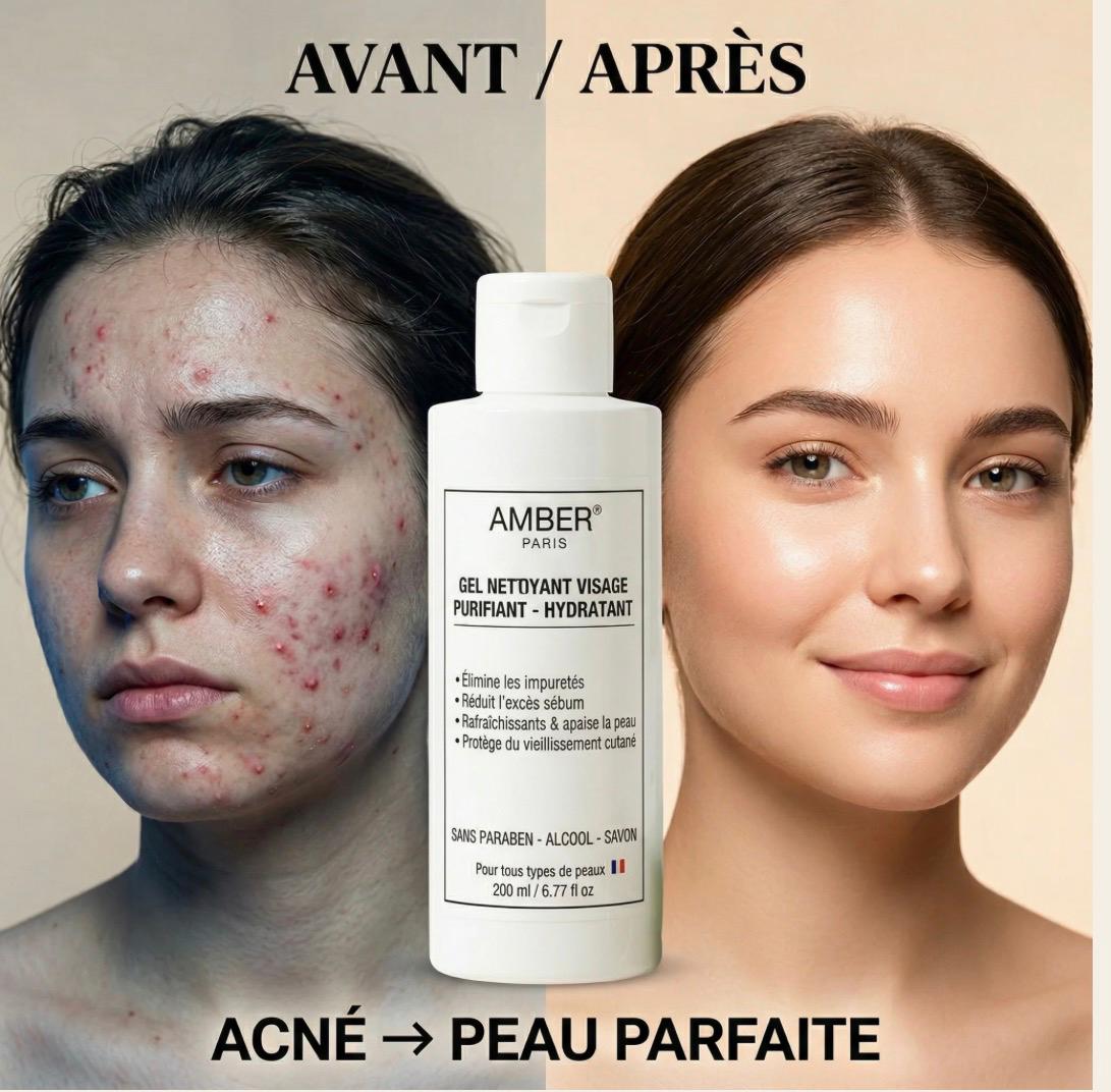 Amber Paris – Purifying Hydrating Face Cleanser (200ml)